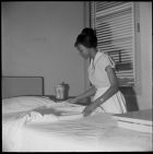 Making a bed